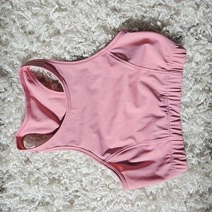 Licia Florio made in Italy recycled materials high neck classic sports bra